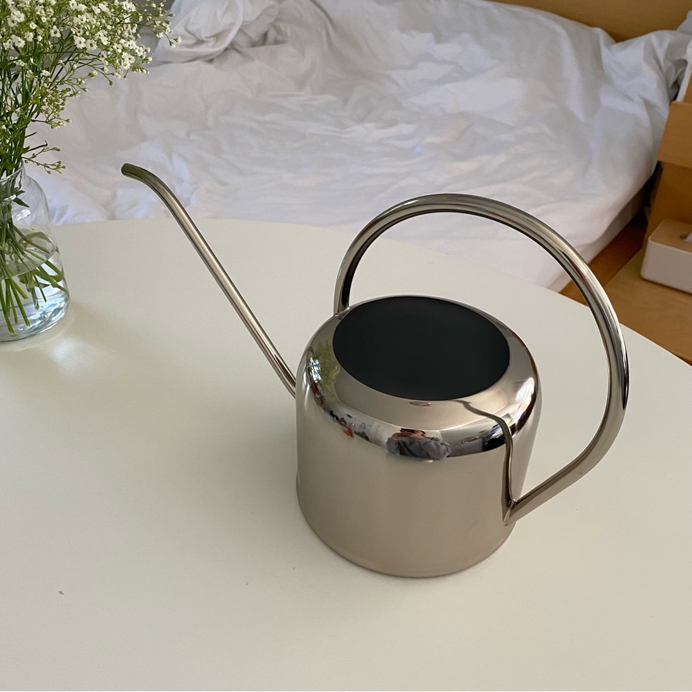 New H&M Home silver watering can